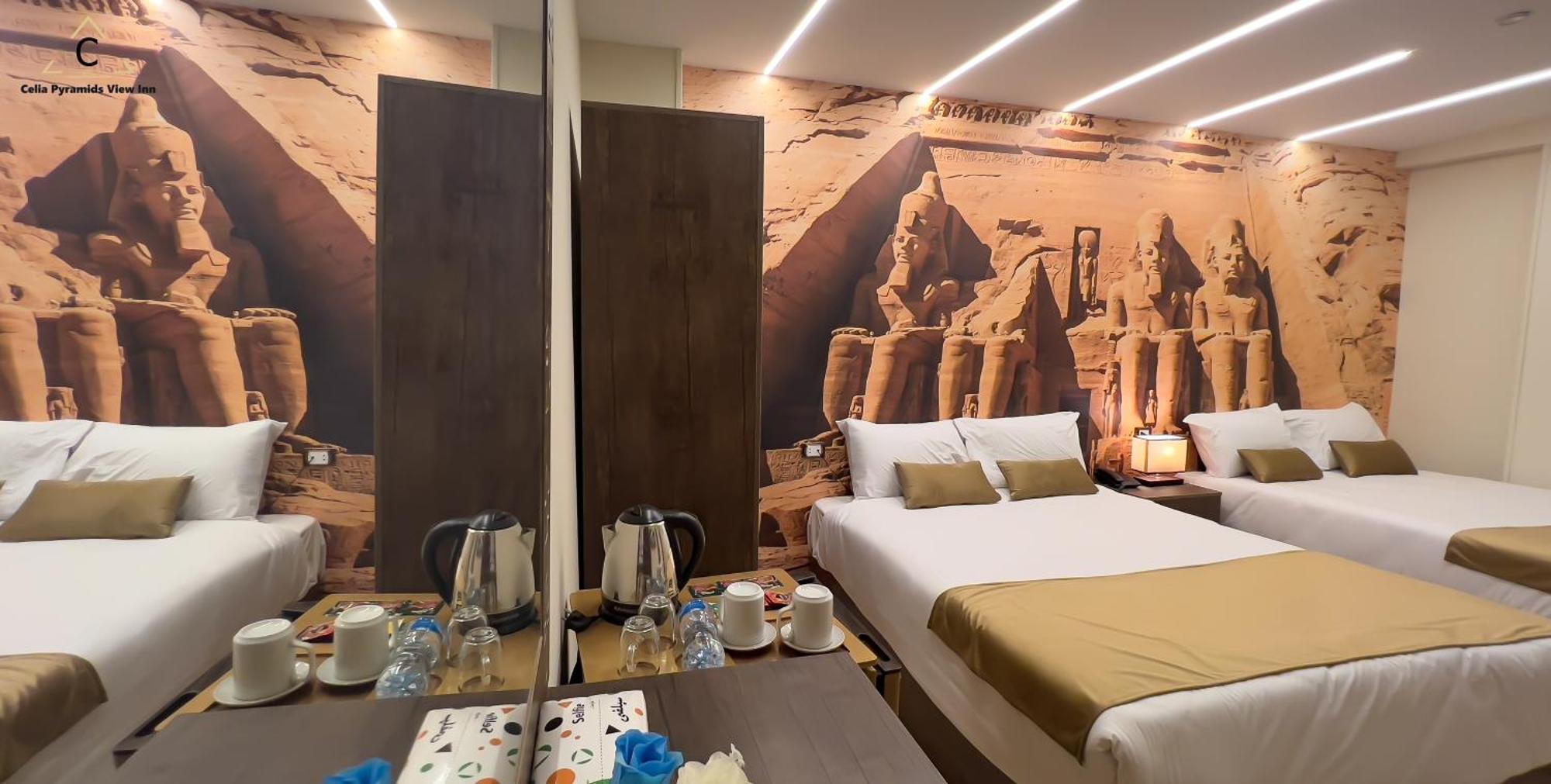 Celia Pyramids View Inn Nazlet el-Sîsi Εξωτερικό φωτογραφία